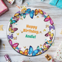 The Joy of Butterflies Birthday Party