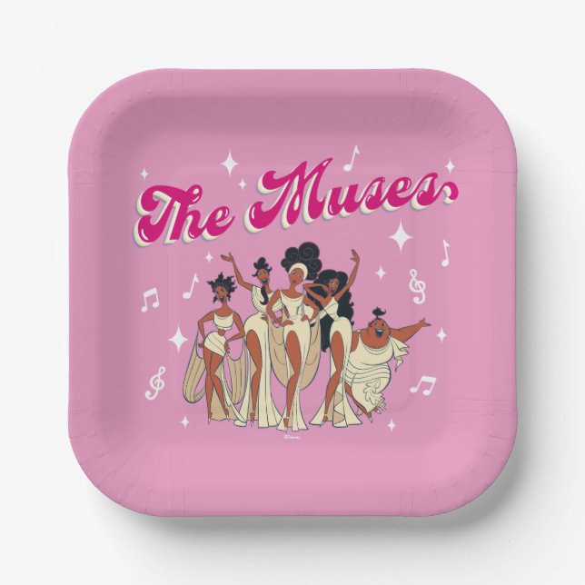 Plato De Papel The Muses Paper Plates (Anverso)