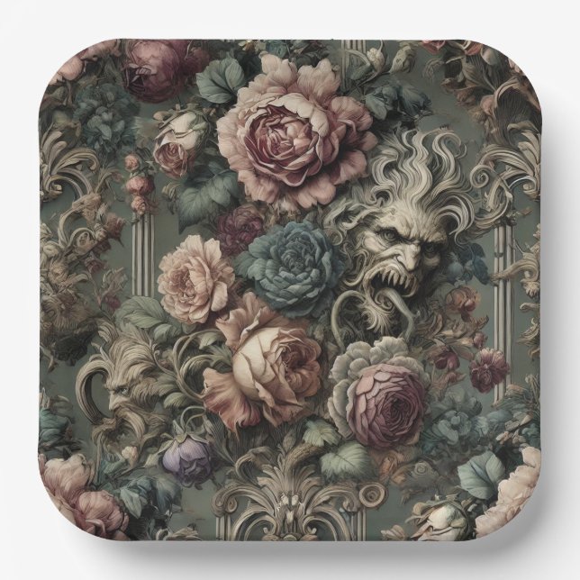 Plato De Papel The Myrrh Man’s Prophecy – Gothic Victorian Design (Anverso)