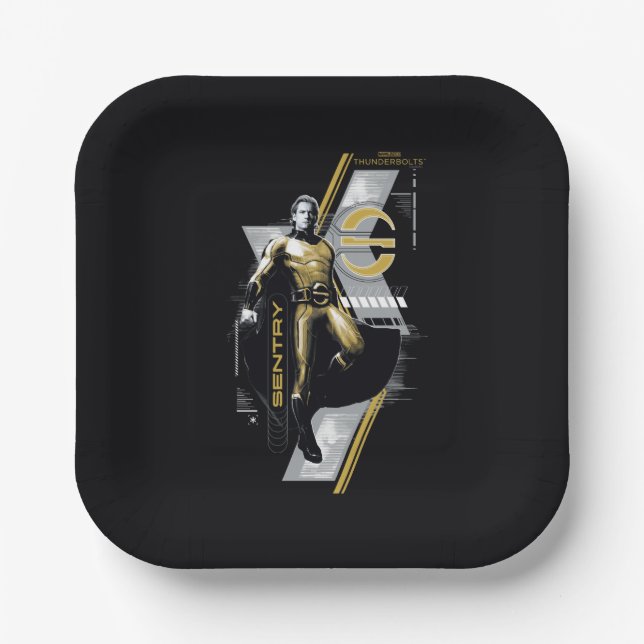Plato De Papel Thunderbolts* | Sentry Character Graphic (Anverso)