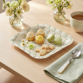 Plato De Papel Tiana