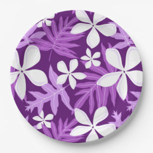 PLATO DE PAPEL TIARE (PURPLE)