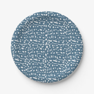 Plato De Papel Tiburón ballena
