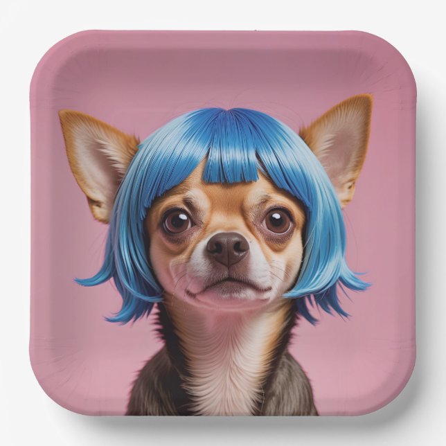 Plato De Papel Toallas de cocina (Anverso)