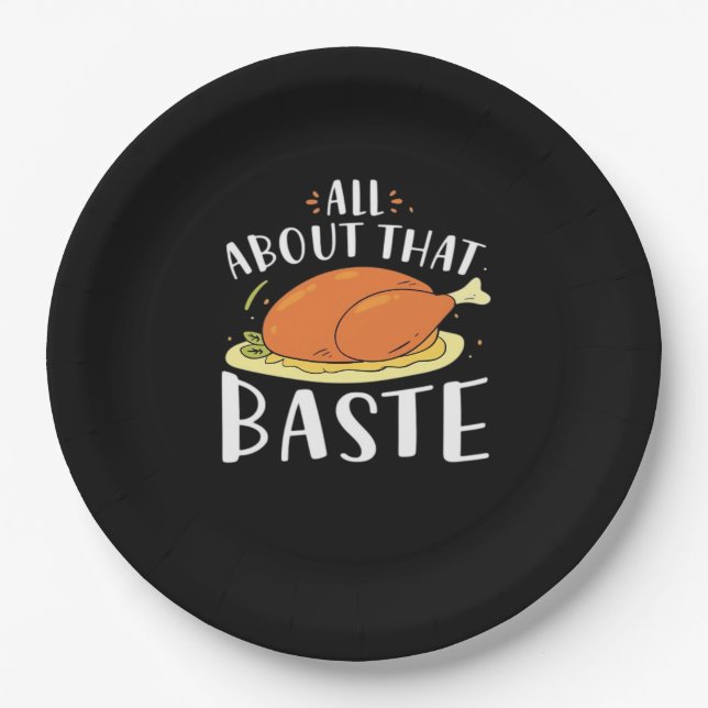 Plato De Papel Todo Sobre Ese Diseño De Baste (Anverso)