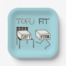 Tofu Fit Funny Corriendo Tofu Tema soya