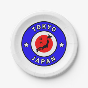 Plato De Papel Tokio Japón