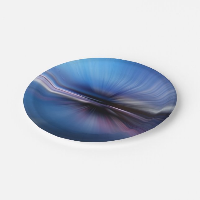 Plato De Papel Tonos de Crepúsculo (Angular)