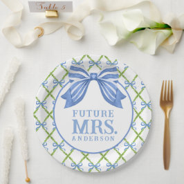 Plato De Papel Topiary Grandmillennial | Futura Sra.