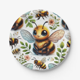 Plato De Papel Torbellino de alegría