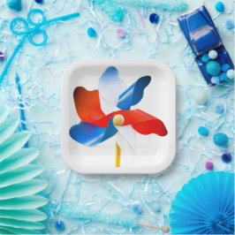 Plato De Papel Tornillo de Estados Unidos