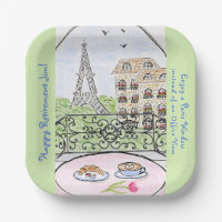 Torre Eiffel caprichosa de París JUBILACIÓN