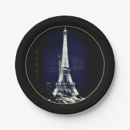 Plato De Papel Torre Eiffel y Surreal París Arte / Amo Francia BV