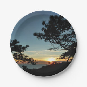 Plato De Papel Torrey Pine Sunset III California