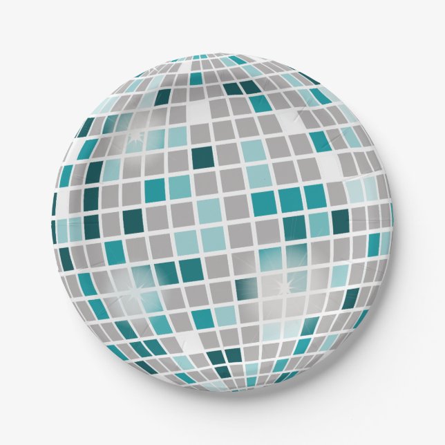 Plato De Papel Torta de las placas de papel de la fiesta de (Anverso)