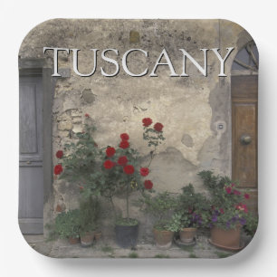 Plato De Papel Toscana, Italia Umbral toscano