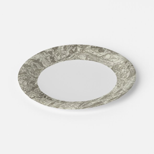 Plato De Papel Tournus, Lonsle Saunier (Angular)