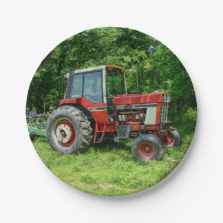 Plato De Papel Tractor internacional viejo