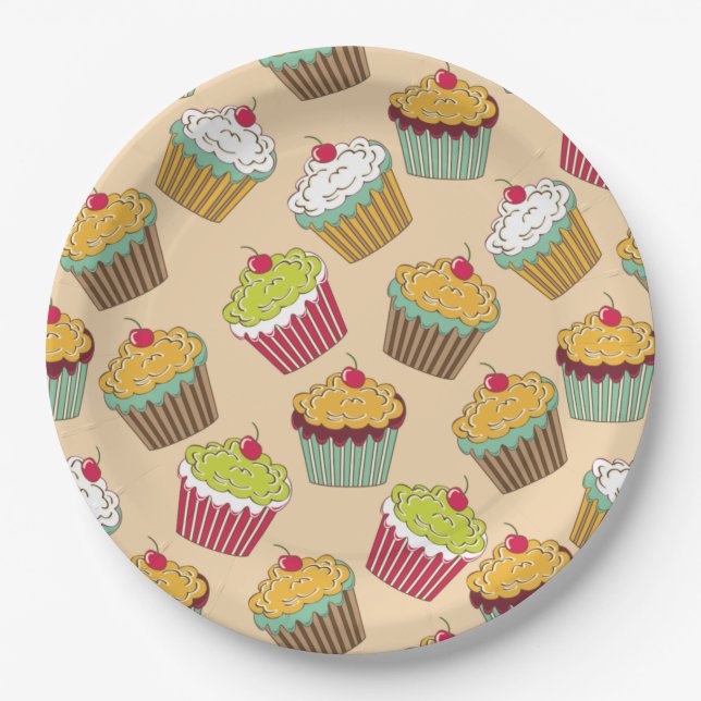 Plato De Papel Trajes dulces (Anverso)