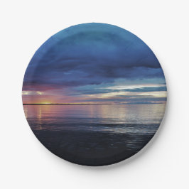 Plato De Papel Tranquilidad