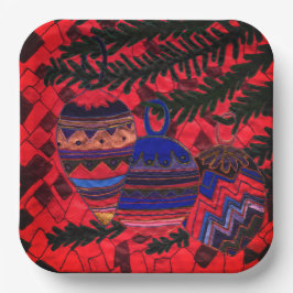 Plato De Papel Tres baudias