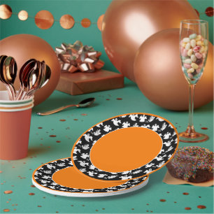 Plato De Papel Tres estilos que vuelan fantasmas en los colores