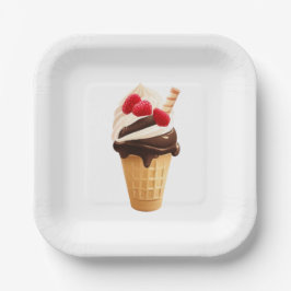 Plato De Papel Triberry Gelatino