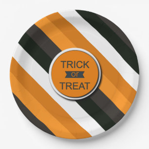 Plato De Papel Trick o Trek Placas de papel desechadas 9"