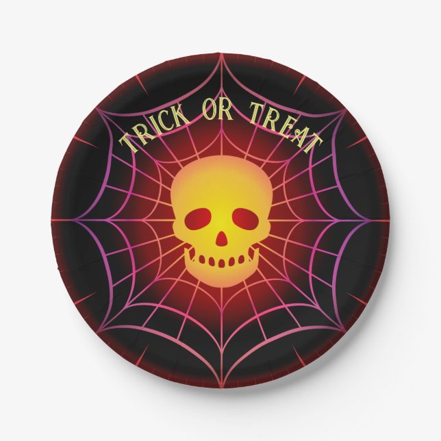 Plato De Papel Trick o Trek Plate de papel (Anverso)