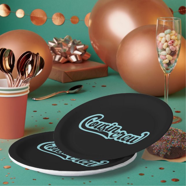 Plato De Papel Tripulación de primos (Multi)