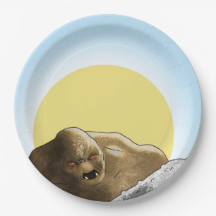 Plato De Papel Troll