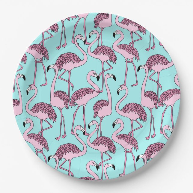 Plato De Papel Tropical (Anverso)