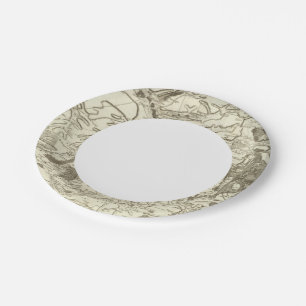 Plato De Papel Troyes