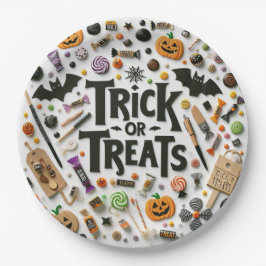 Plato De Papel Truco o tratamientos