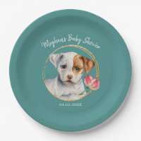 Trullo lindo de Baby Shower del perro de perrito