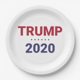Plato De Papel Trump 2020 (Elecciones en Estados Unidos)