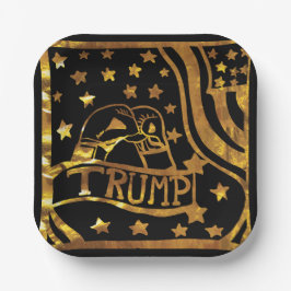 PLATO DE PAPEL TRUMP 2024