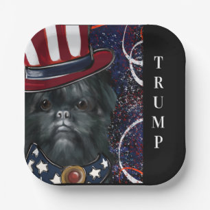 PLATO DE PAPEL TRUMP 2024