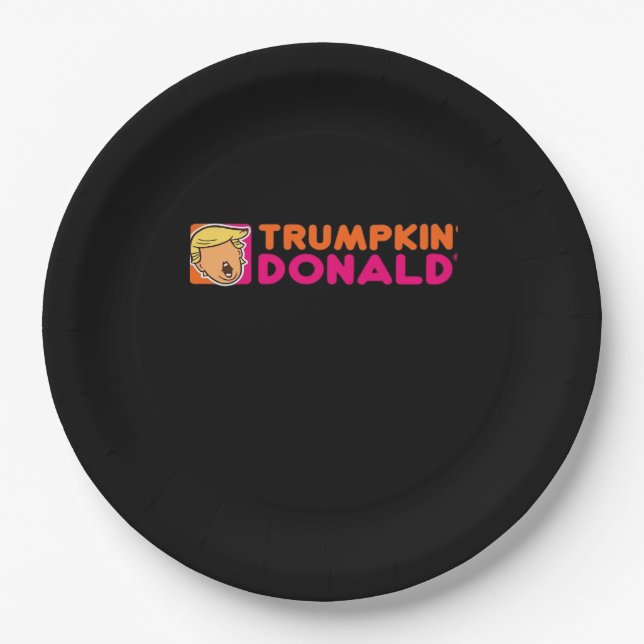 Plato De Papel Trumpkin Donald Classic (Anverso)