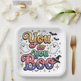 Plato De Papel Tú Boo