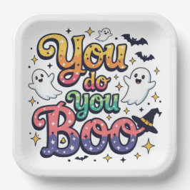 Plato De Papel Tú Boo