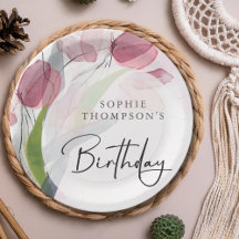 Tubos blandos de cumpleaños elegante