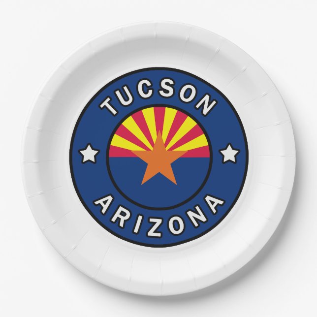Plato De Papel Tucson Arizona (Anverso)