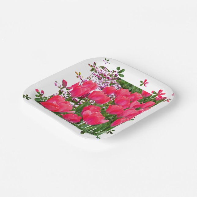 Plato De Papel Tulip (Angular)