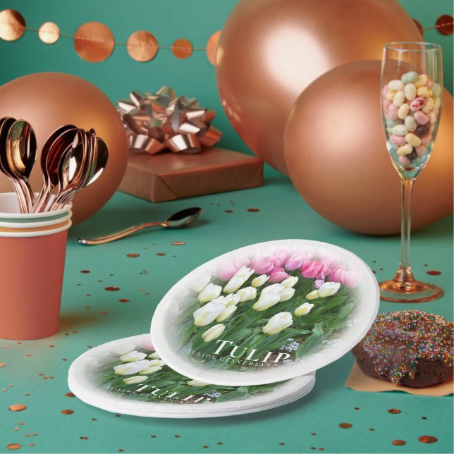 Plato De Papel Tulip (Multi)