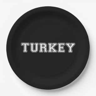 Plato De Papel Turquía