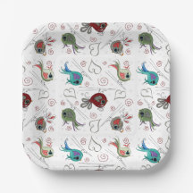 Tweet Bird Fiesta Plate
