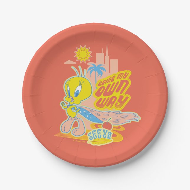 Plato De Papel TWEETY™ - A mi manera (Anverso)