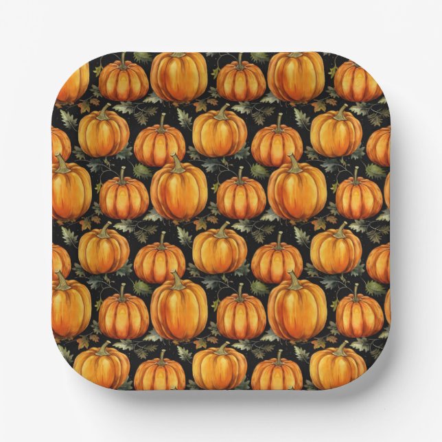 Plato De Papel Twilight Tangle - repetición de cosecha atormentad (Anverso)