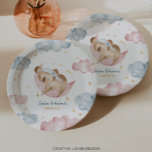 Plato De Papel Twinkle Little Star Género Revelar Placas de papel<br><div class="desc">¡Disfruta comiendo tu Twinkle Twinkle Little Star Gender revela platos de papel a juego! Este ilustracion acuático cuenta con un oso de Koala dormido sobre nubes rosas y azules y estrellas doradas. ¡El género de los chicos o Chicas revela!</div>